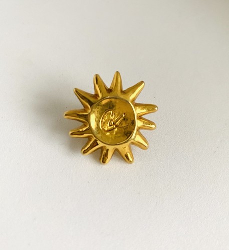 Broche pin soleil logo - broche, pin's