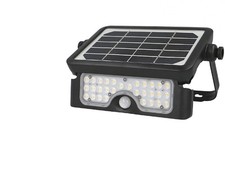 Projecteur solaire LED 5W noir