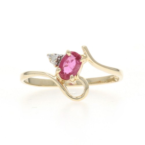 Bague bypass jaune - en, avec