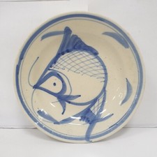 assiette poisson carpe koi