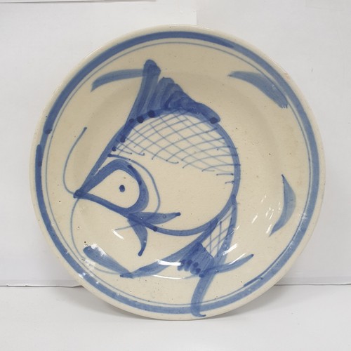 Assiette poisson carpe - assiette,