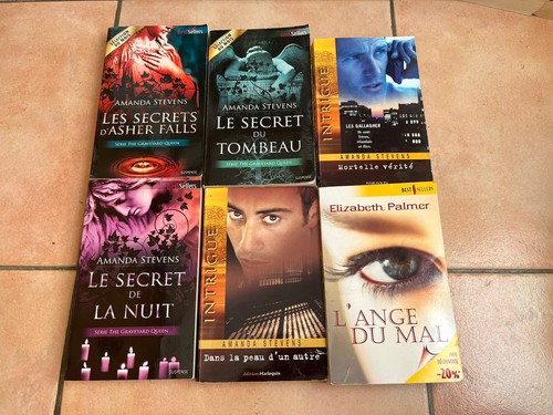 Lot harlequin thriller dont - 6,