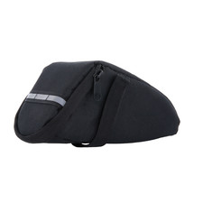 Sac de Selle de Vélo Forever Outdoor Noir 1,2L Fermeture Zip Sacoche