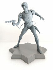 Capitaine Flam - Figurine en résine en kit à assembler