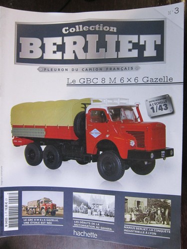 Fascicule collection berliet - fascicule, 3