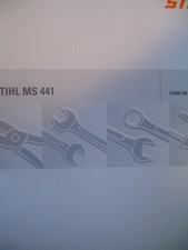 MANUEL ATELIER DE RÉPARATION TRONÇONNEUSE  STIHL MS441