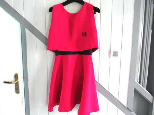 Robe cerise modèle - cerise, rituel