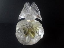 LALIQUE FLACON BUTTERFLY DANS