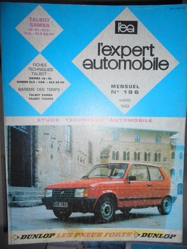 Talbot samba gls - talbot,