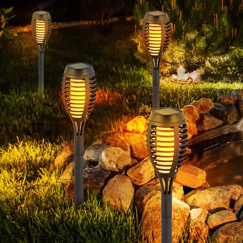 4er set solaire led extérieur - 4er,