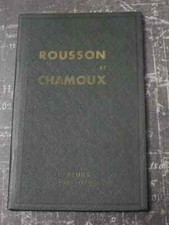Rousson & Chamoux, Feurs "PIGNONS" Ancien Catalogue fin XIXè