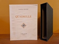 Quadrille par Sacha Guitry 1954 éditeur Raoul Solar EO Touchagues