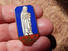 INSIGNE DIOCESE EMAILLE ANCIEN