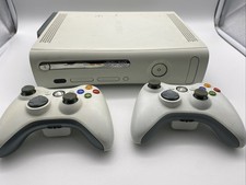 Console Microsoft Xbox 360 60go +2  Manettes + Câbles + 3 Jeux En Loose