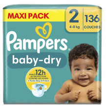 MAXI Pack 136 Couches PAMPERS