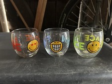 Verres smileys QUICK  3 Verres
