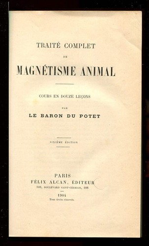 Traité complet magnétisme - traité,
