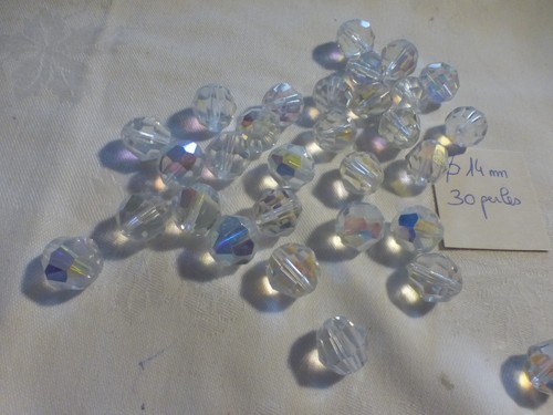 Lot perles anciennes en - lot,