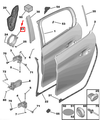 Peugeot support 208 - peugeot, mk2