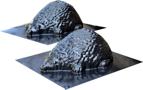 Moule hérisson moules - , en