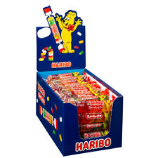 Haribo Roulette Bonbons Gélifiés Saveur Rouleau 25G 50 Pièces Affichage