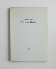 Andrée Chédid TERRE ET POÉSIE EO sur alfa GLM