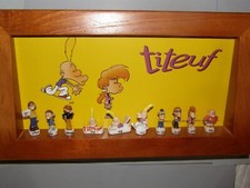  10 FEVES  TITEUF BRILLANTE  2004  EN COFFRET 