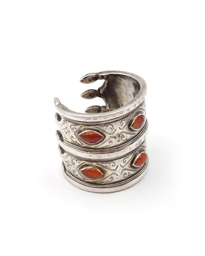 Bracelet manchette turkmène - manchette,
