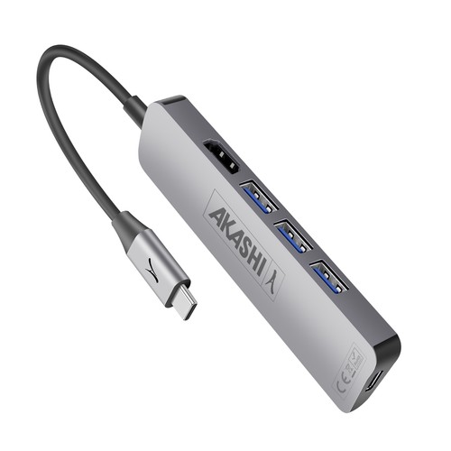 Akashi hub usb type - type, c