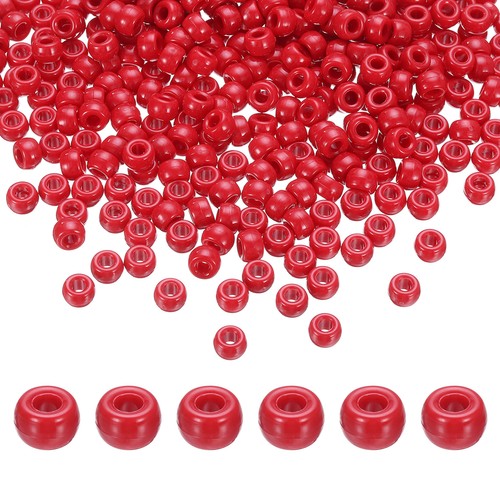 1000 perles pour pony rouges - 1000,