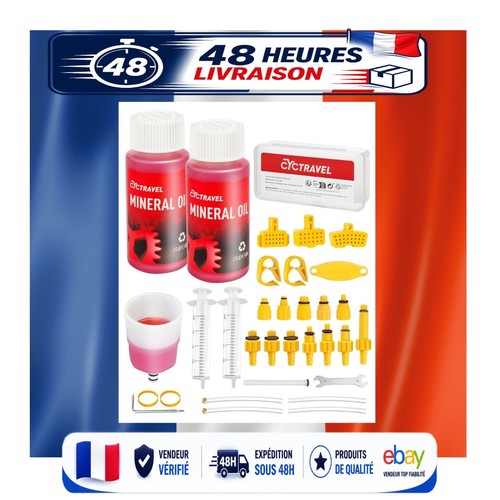Kit purge frein vtt shimano - kit,