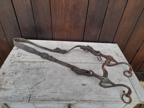 Mors cuir reglementaire - cuir,