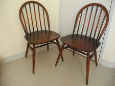 paire chaises Ercol Windsor BSHG 1960 2056 déco mobilier vintage dining chairs
