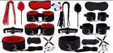 Kit de Bondage Menottes Fouet