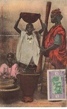 SENEGAL AM#DC217 AFRIQUE OCCIDENTALE PILEUSE DE COUSCOUS