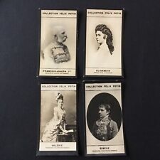 4 Photos Sissi Empereur Autriche Impératrice Elisabeth Princesses Fin XIXè