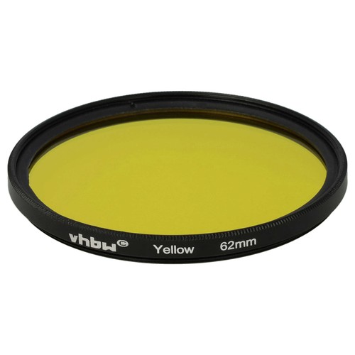 Filtre couleur jaune - , objectif