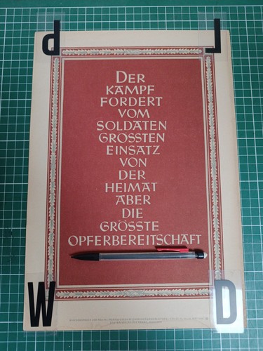 Wochenspruch der nsdap - der, folge