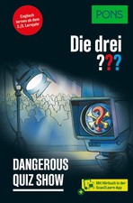 PONS Die Drei ??? - Dangerous Quiz Show: Englisch lernen mit Justus, Pet (Poche)
