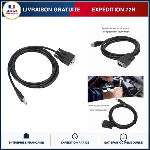 Adaptateur diagnostic usb obd2 - usb,