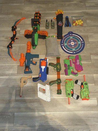 Nerf gun collection with - ￼,