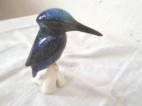 Oiseau martin pecheur faience - pecheur,