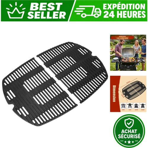 Grille cuisson fonte - grille,