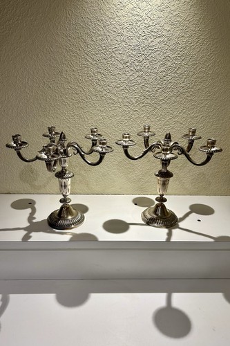 Paire chandeliers 5 - paire, de