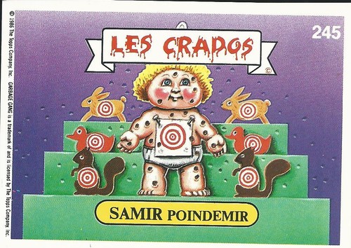 Carte les crados samir - crados",