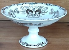 Ancien Compotier Dinette Ancienne Choisy Le Roy Décor Japonisant 19 Ème Siècle 