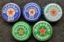 5  Capsules  Bière  HEINEKEN 