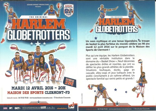 Flyer harlem globetrotters - flyer,