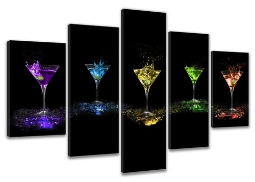 Tableau sur toile cocktails - tableau,