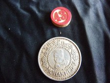 piece argent 500 francs maroc